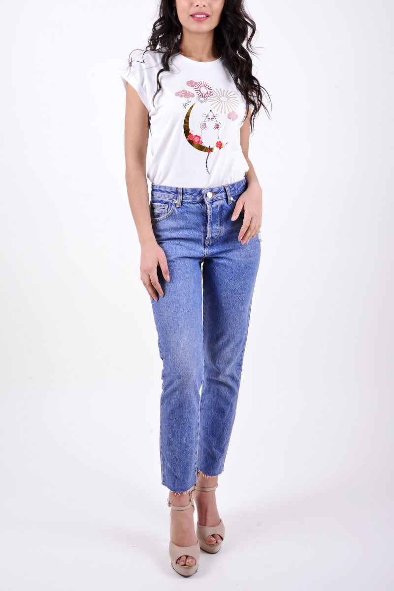 LIU JO T-SHIRT MM JEANSERIA