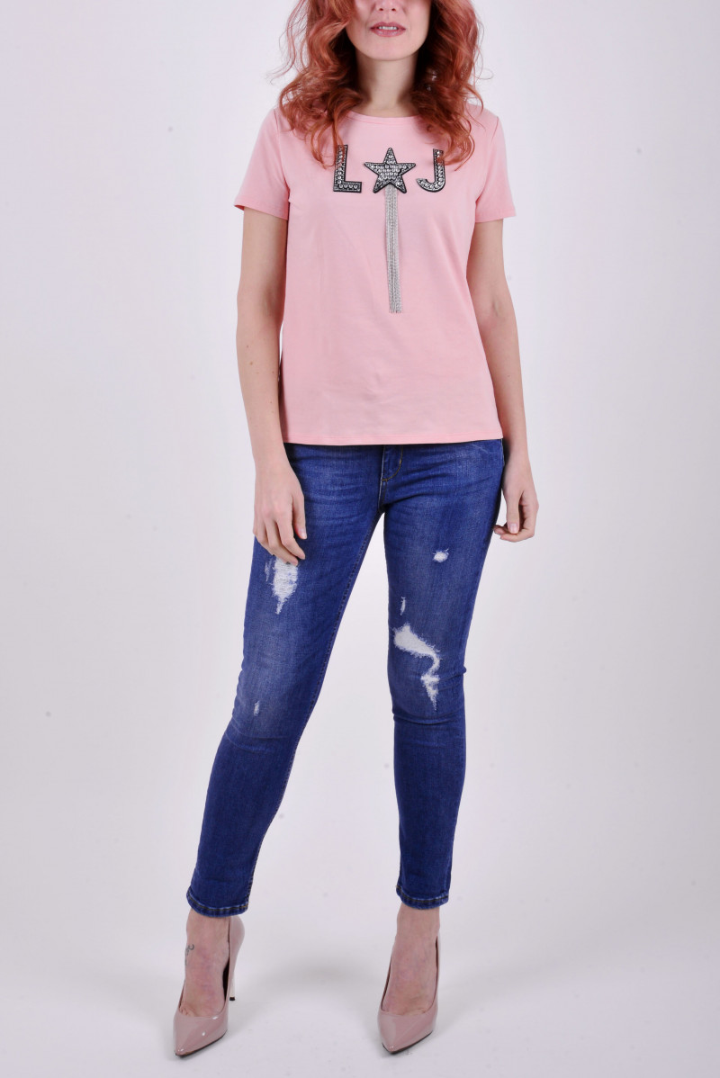 LIU JO T-SHIRT MM JEANSERIA