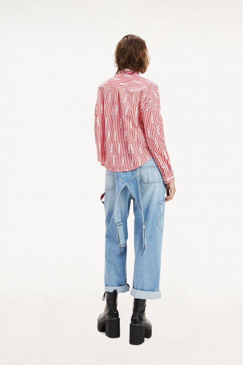 TOMMY HILFIGER SALOPETTE PANTALONE JEANSERIA