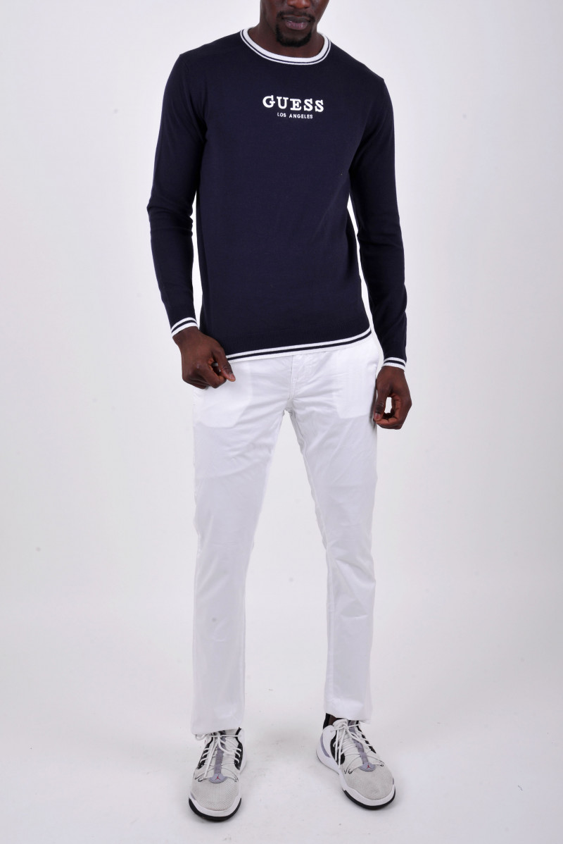 GUESS MAGLIA GIROCOLLO JEANSERIA