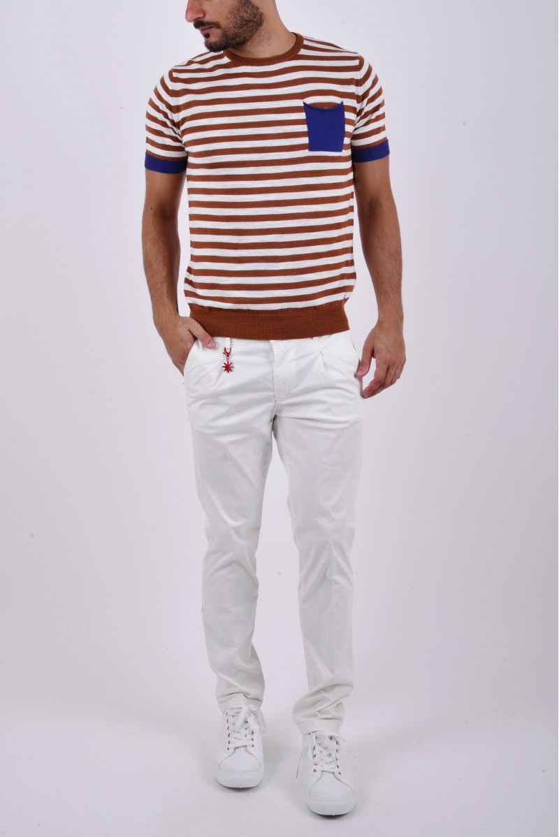 MANUEL RITZ MAGLIA GIROCOLLO CASUAL