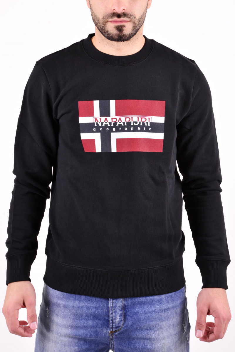 NAPAPIJRI FELPA GIROCOLLO CASUAL
