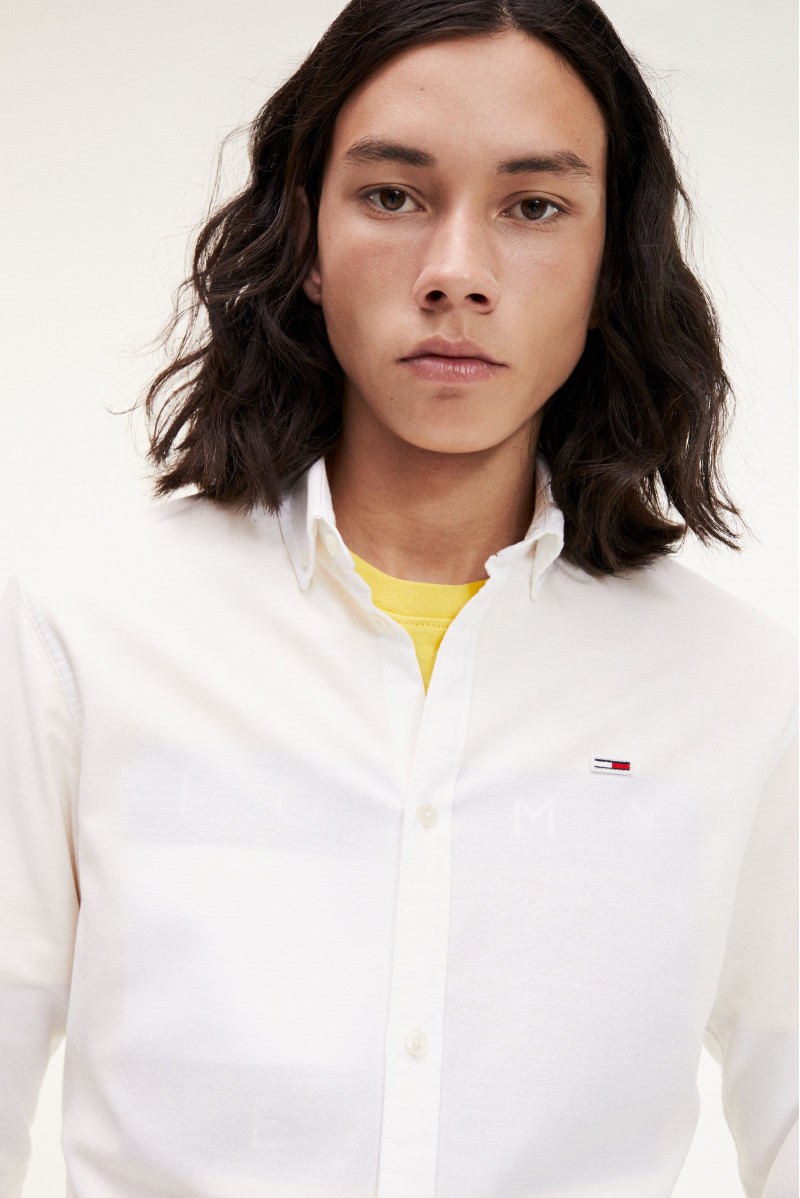TOMMY HILFIGER CAMICIA ML JEANSERIA