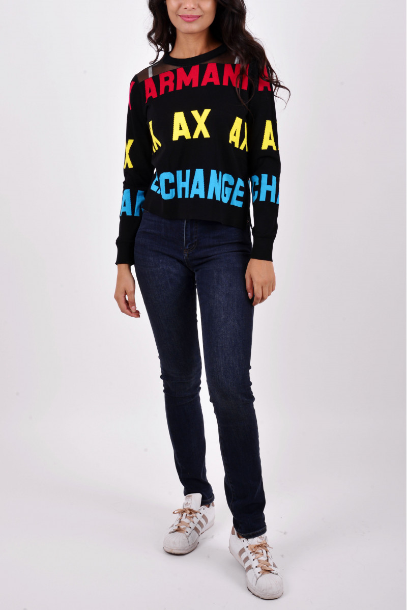 ARMANI EXCHANGE MAGLIA GIROCOLLO CASUAL