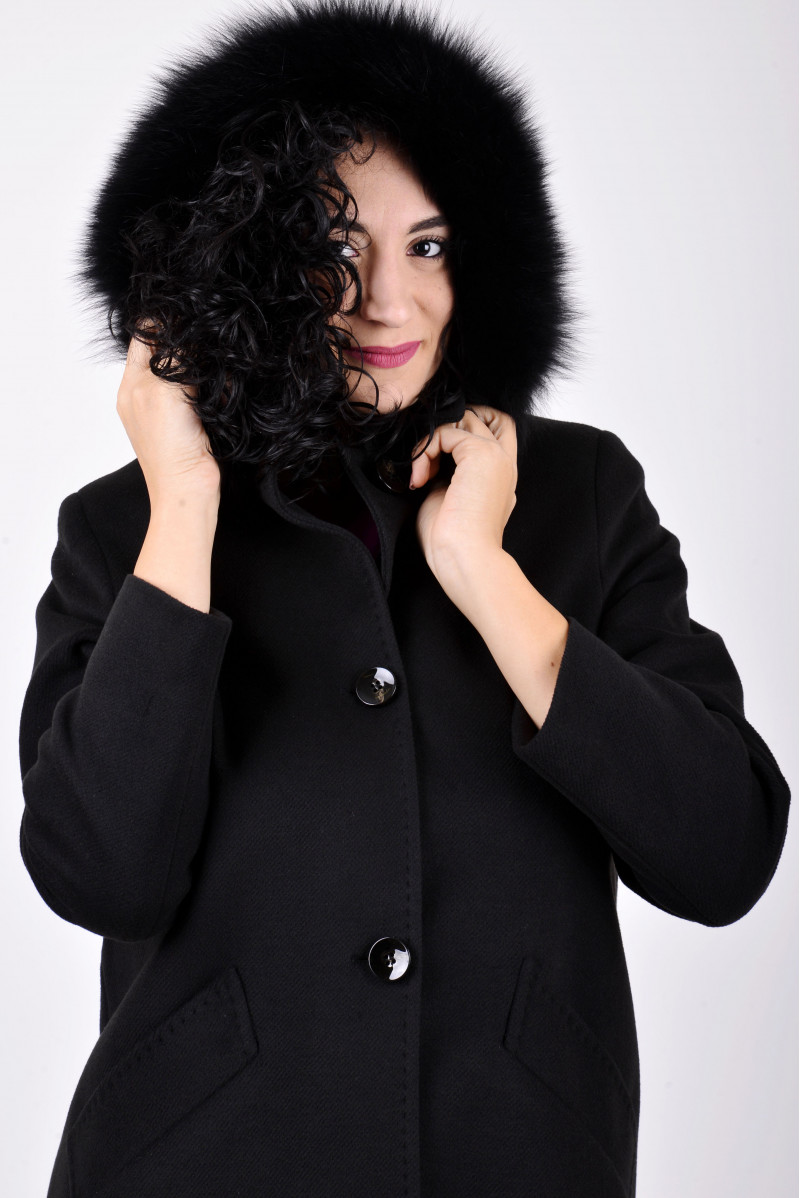CARLA PONTI GIACCONE CON CAPPUCCIO CLASSICO