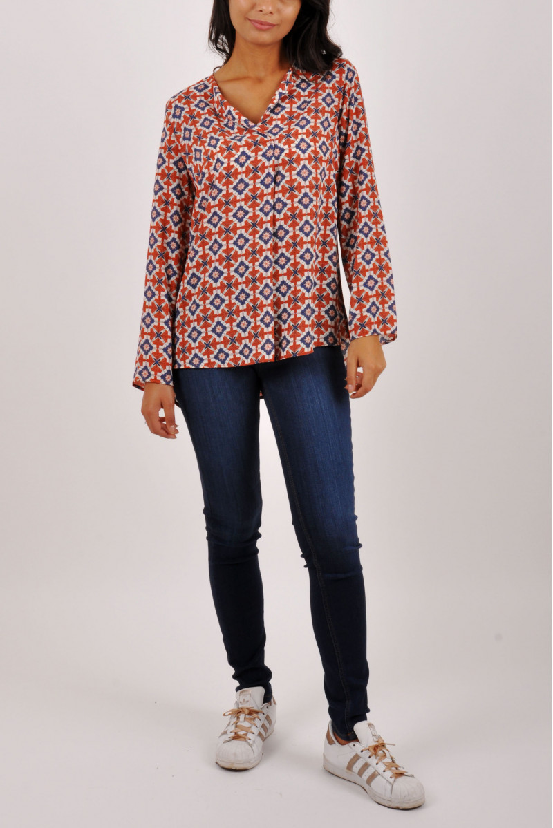 DIANA GALLESI BLUSA ML CLASSICO