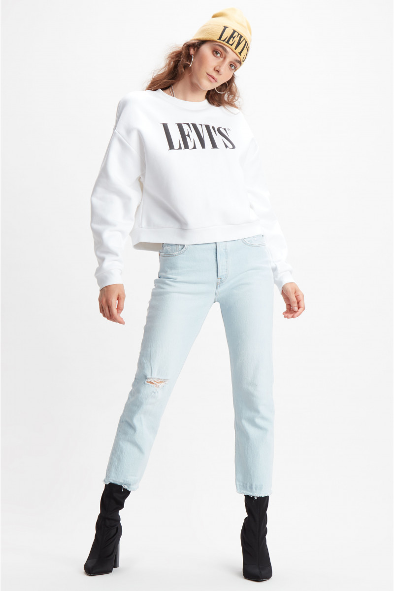 LEVIS FELPA GIROCOLLO JEANSERIA
