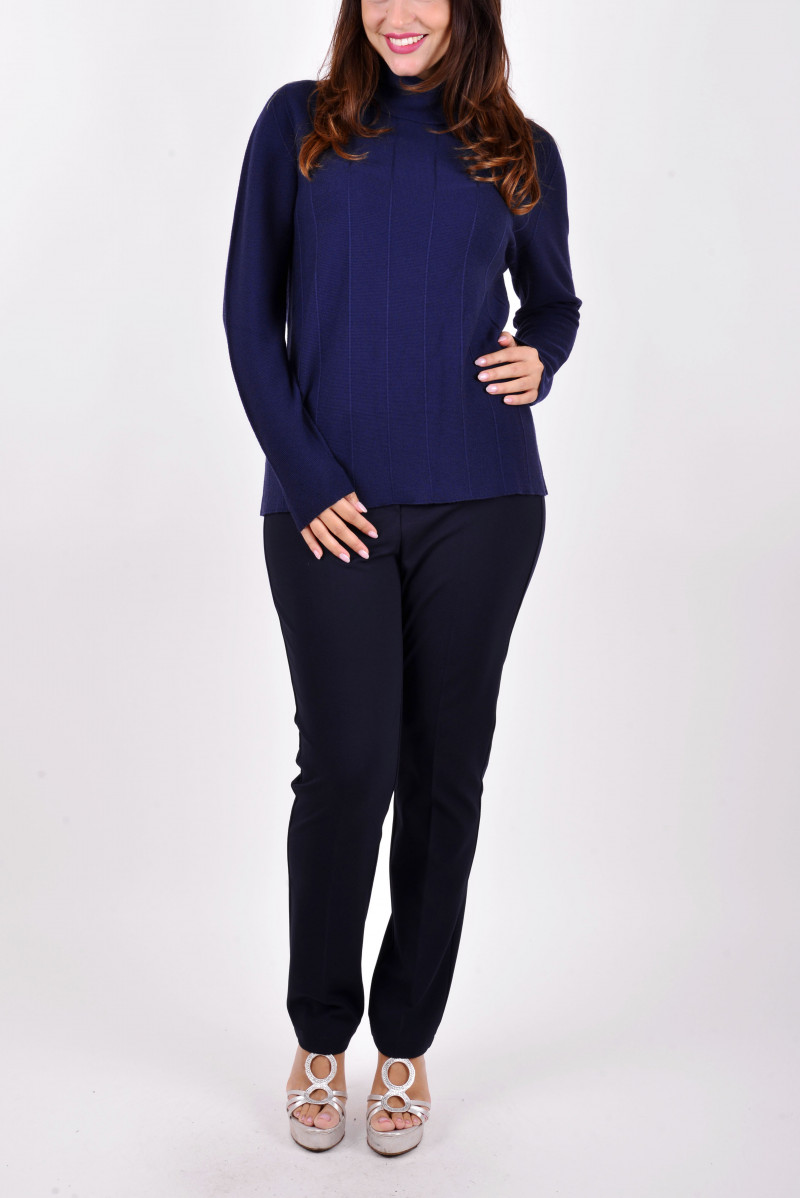 GIULIA VALLI WOMAN MAGLIA COLLO ALTO CONFORMATO