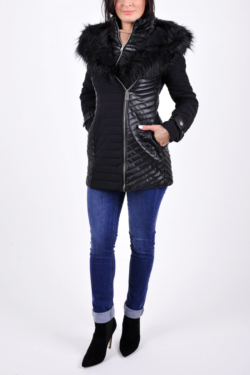 GUESS GIUBBOTTO PIUMINO LUNGO JEANSERIA
