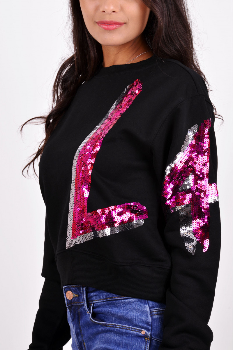 GUESS FELPA GIROCOLLO JEANSERIA