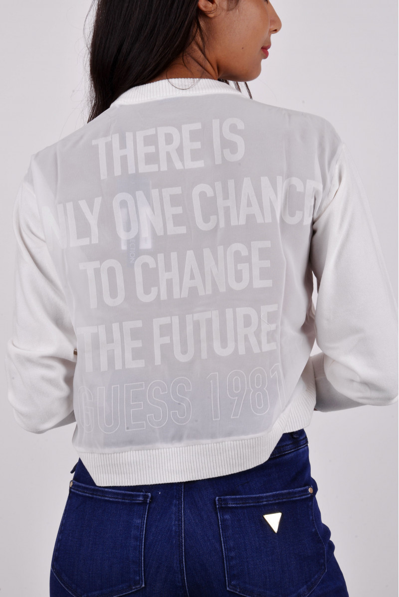 GUESS MAGLIA GIROCOLLO JEANSERIA