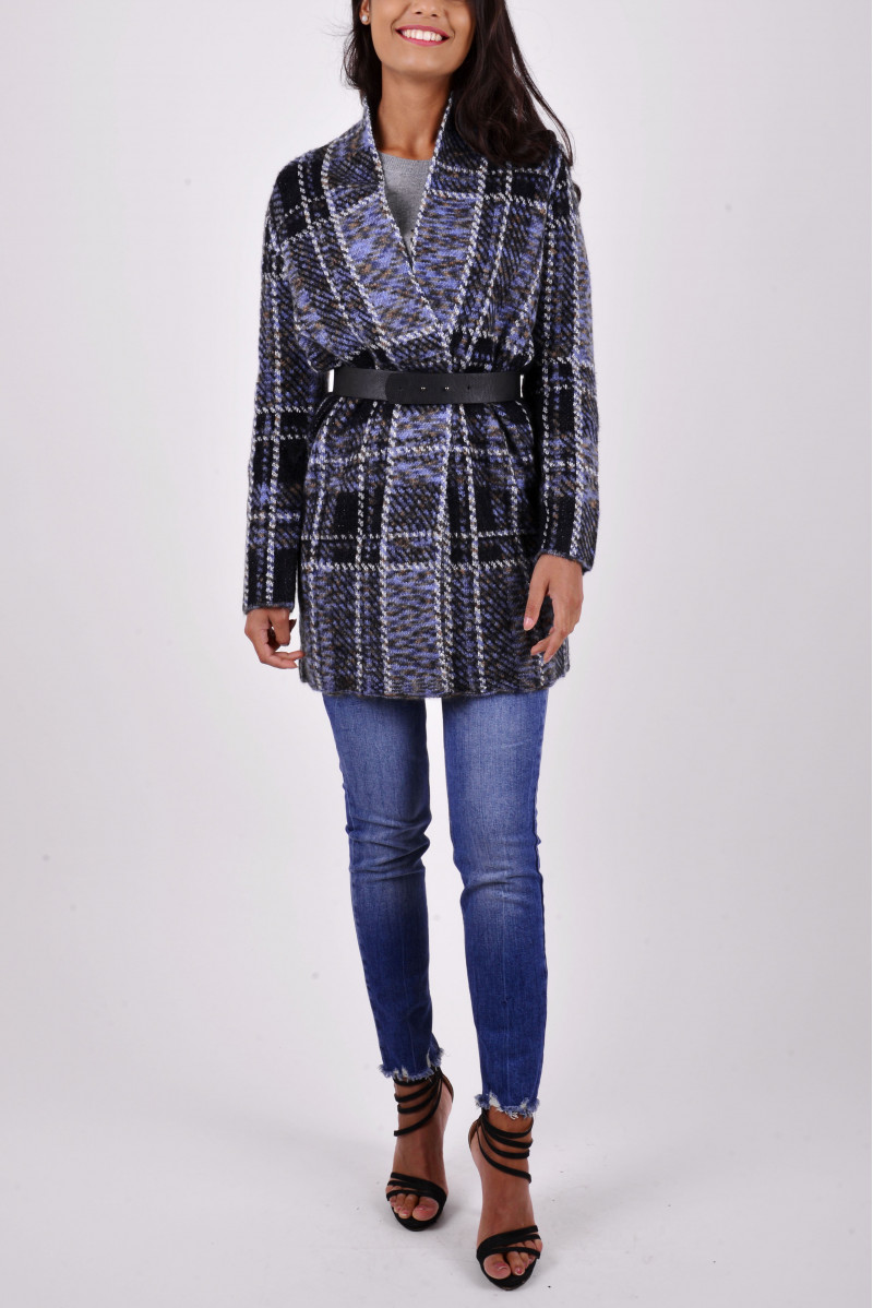 LIU JO CARDIGAN LUNGO JEANSERIA