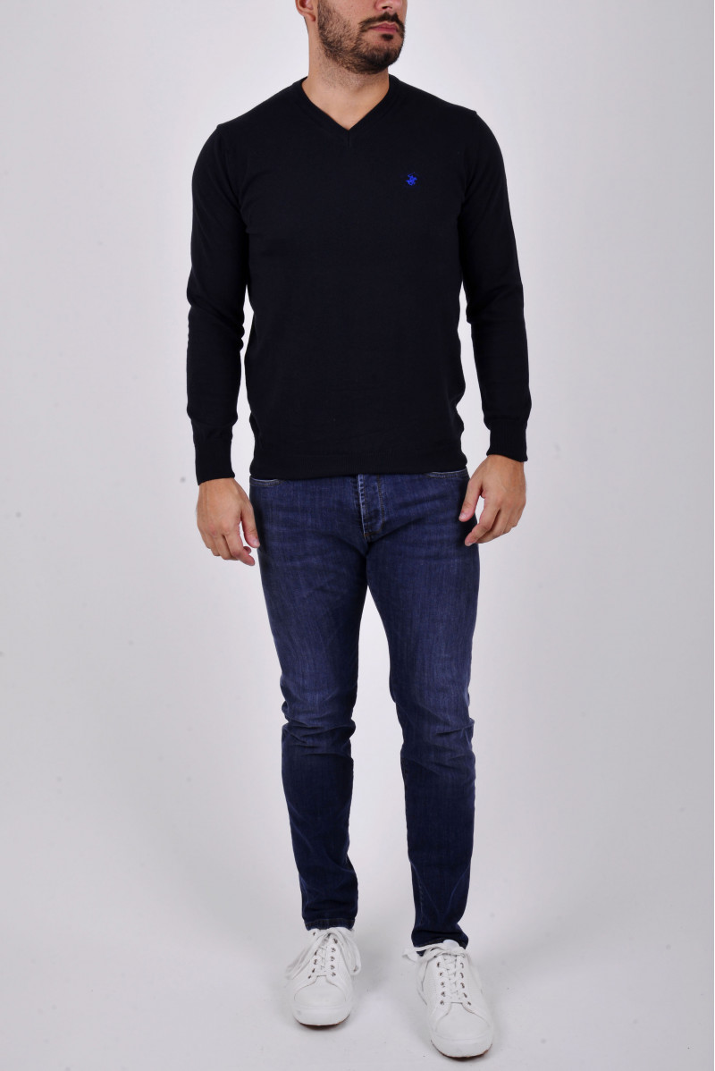BEVERLY HILLS MAGLIA SCOLLO V CASUAL