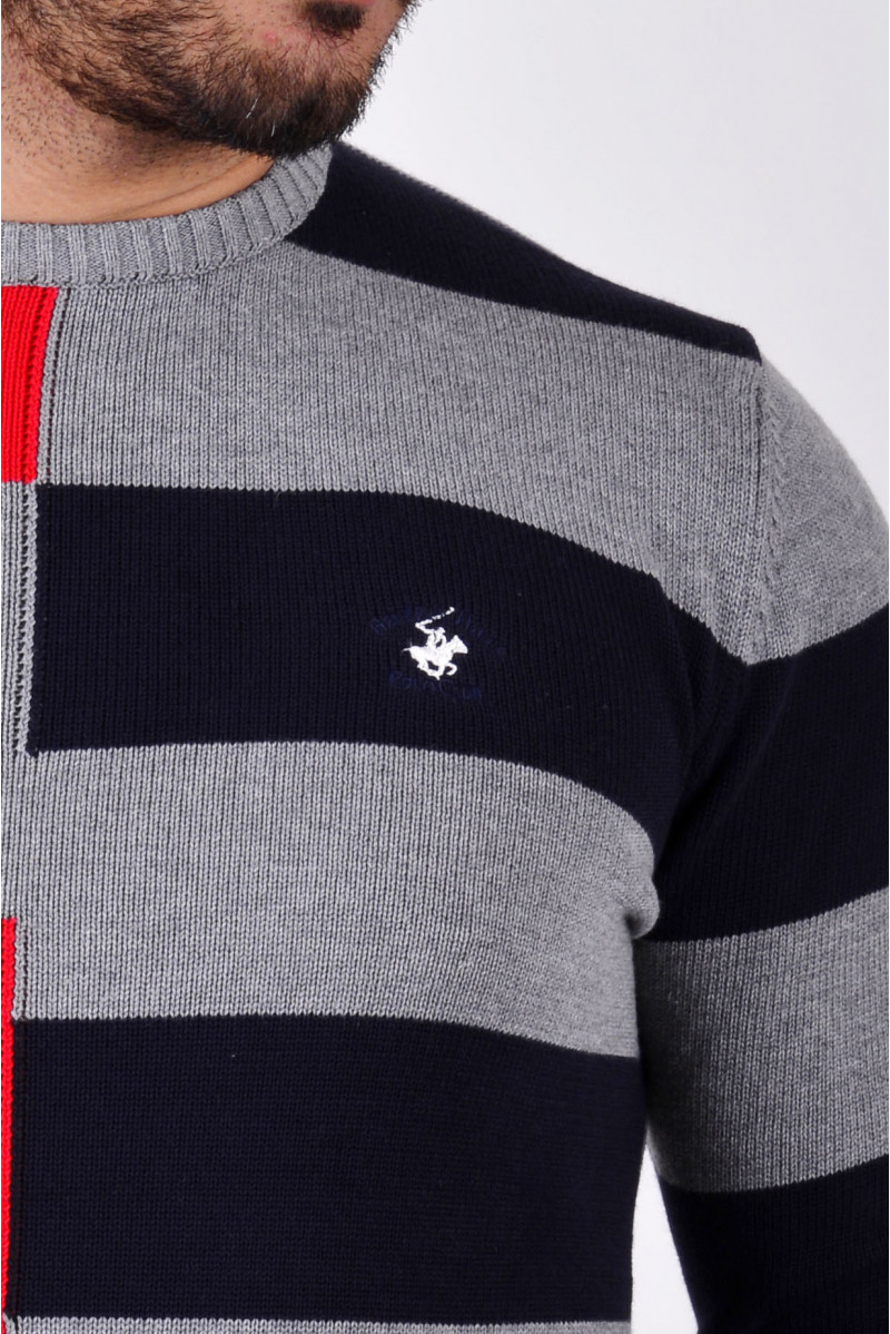 BEVERLY HILLS MAGLIA GIROCOLLO CASUAL
