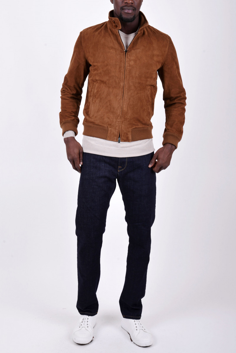 BROOKSFIELD GIACCA PELLE CASUAL