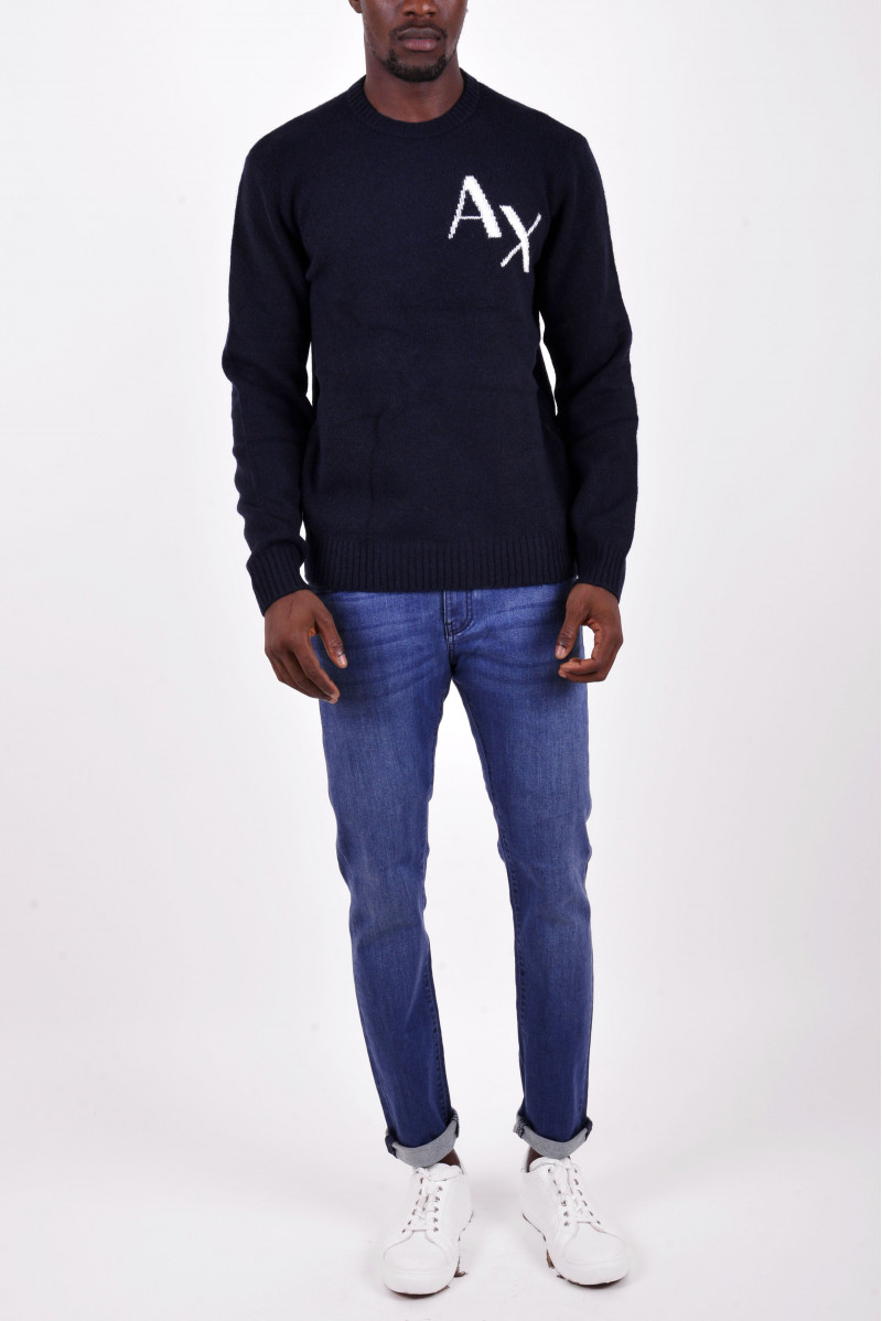 ARMANI EXCHANGE MAGLIA GIROCOLLO CASUAL