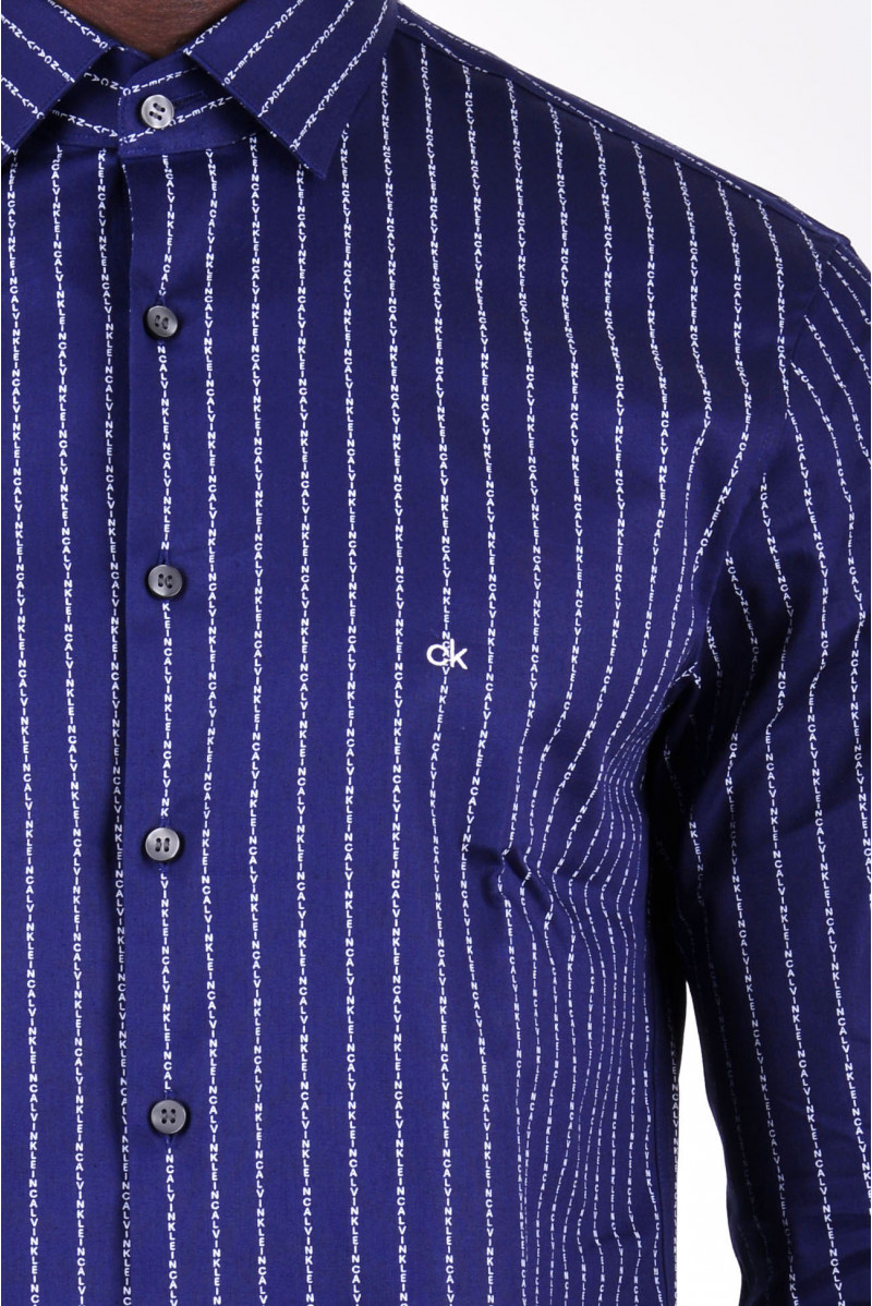 CALVIN KLEIN CAMICIA ML CASUAL