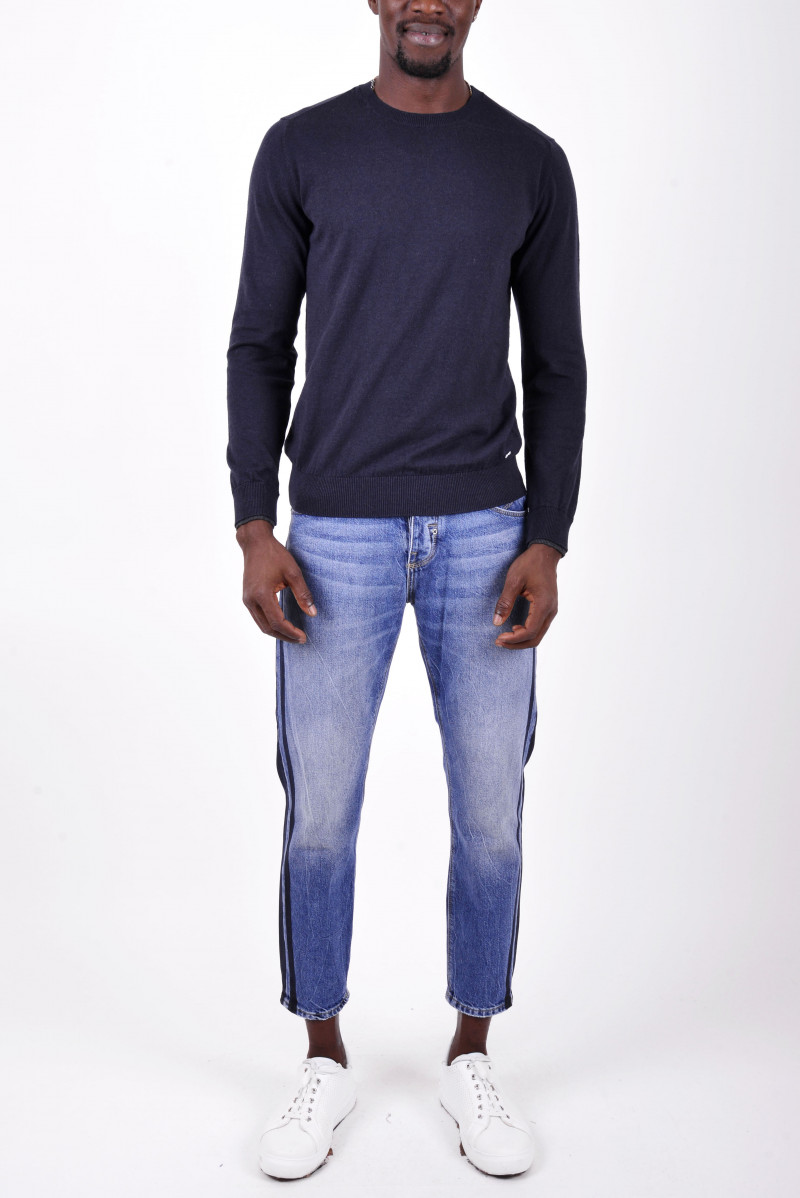 GAS MAGLIA GIROCOLLO JEANSERIA