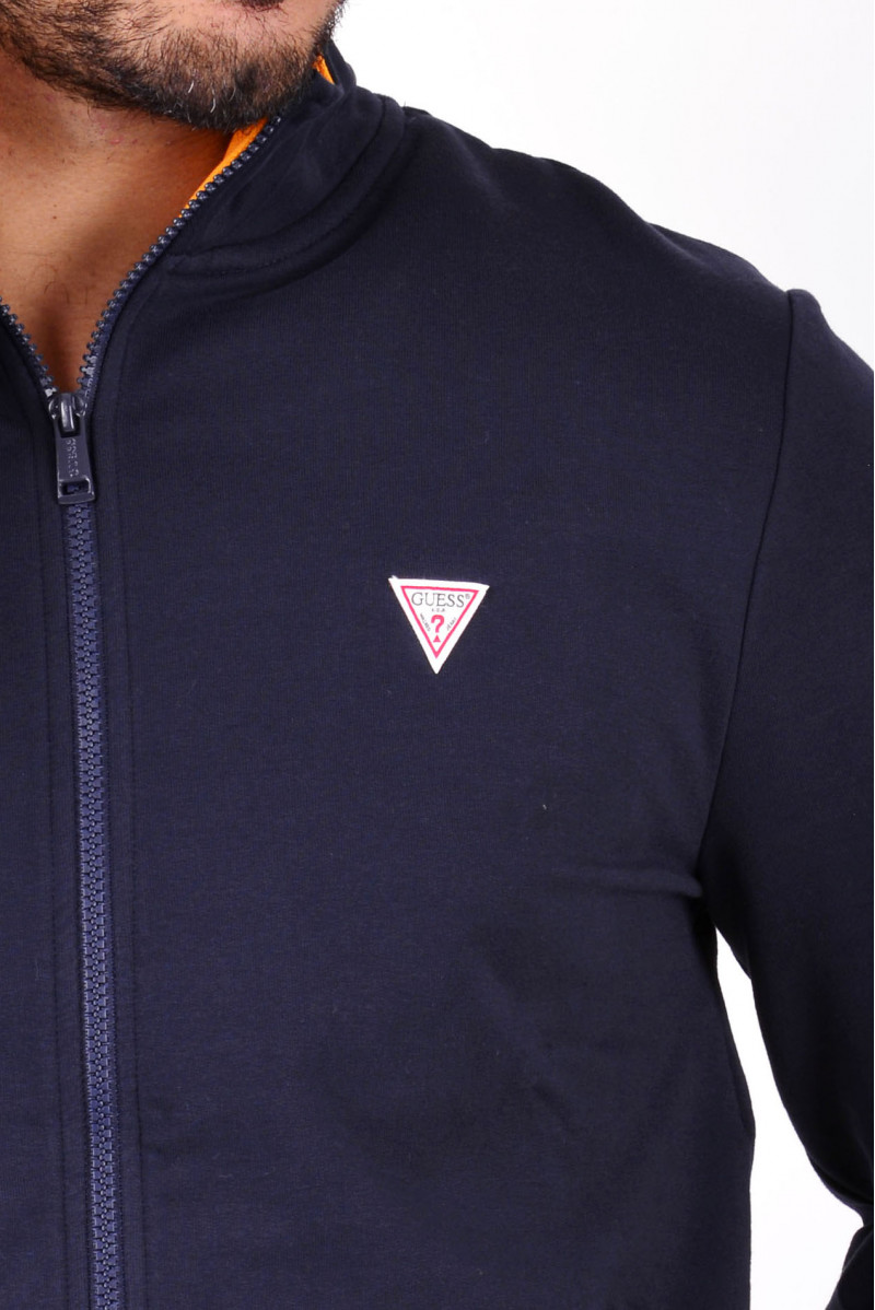 GUESS FELPA TUTTA ZIP JEANSERIA