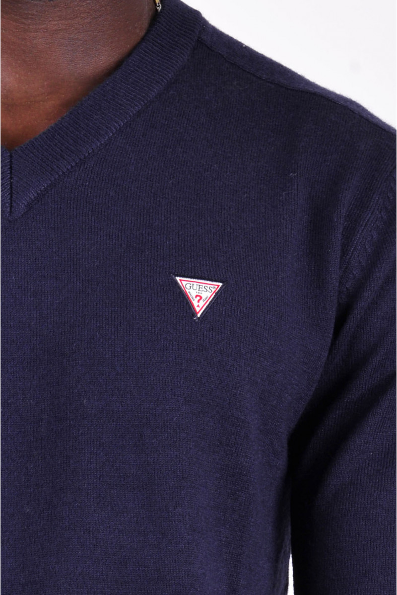 GUESS MAGLIA SCOLLO V JEANSERIA
