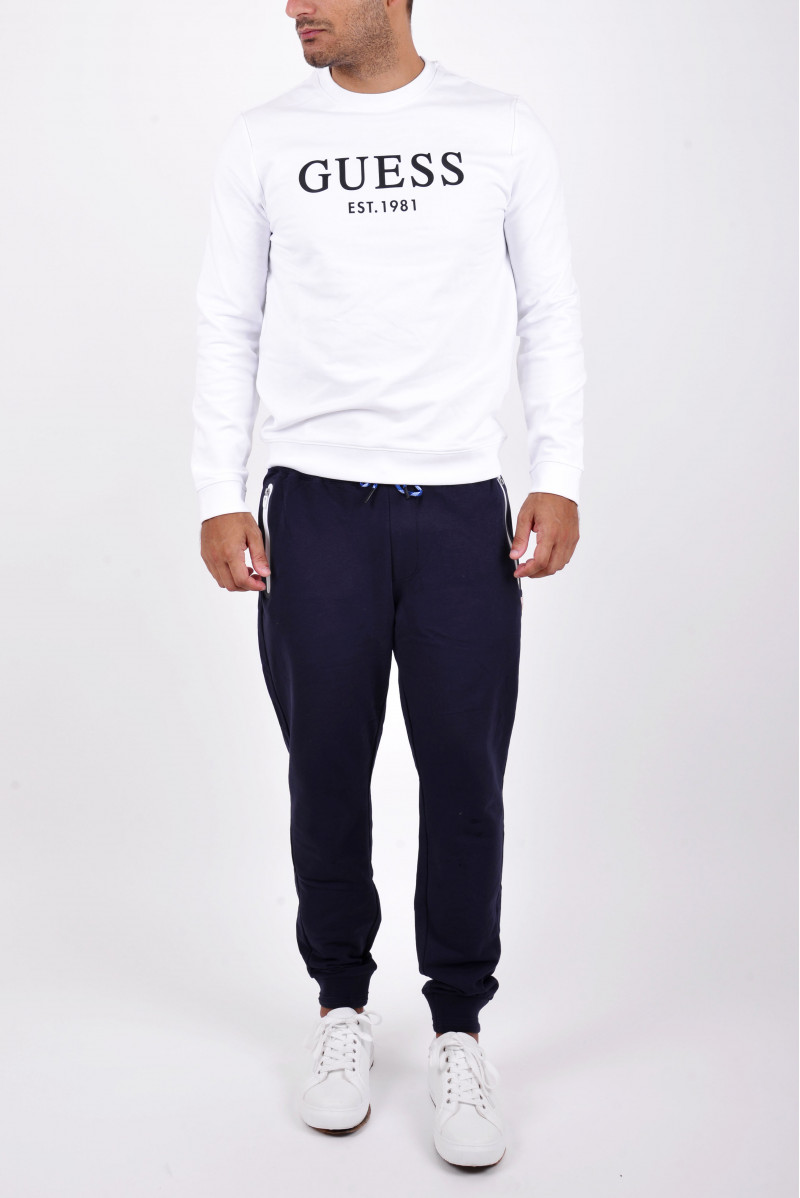 GUESS FELPA GIROCOLLO JEANSERIA