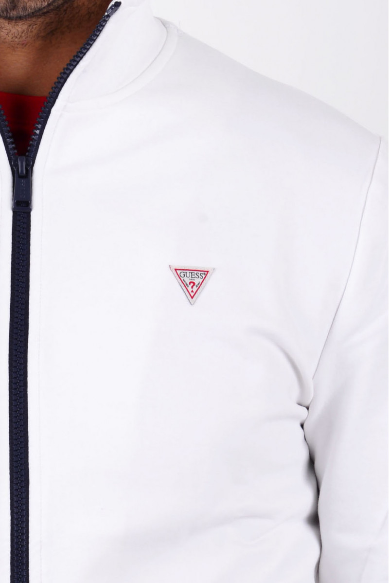 GUESS FELPA TUTTA ZIP JEANSERIA