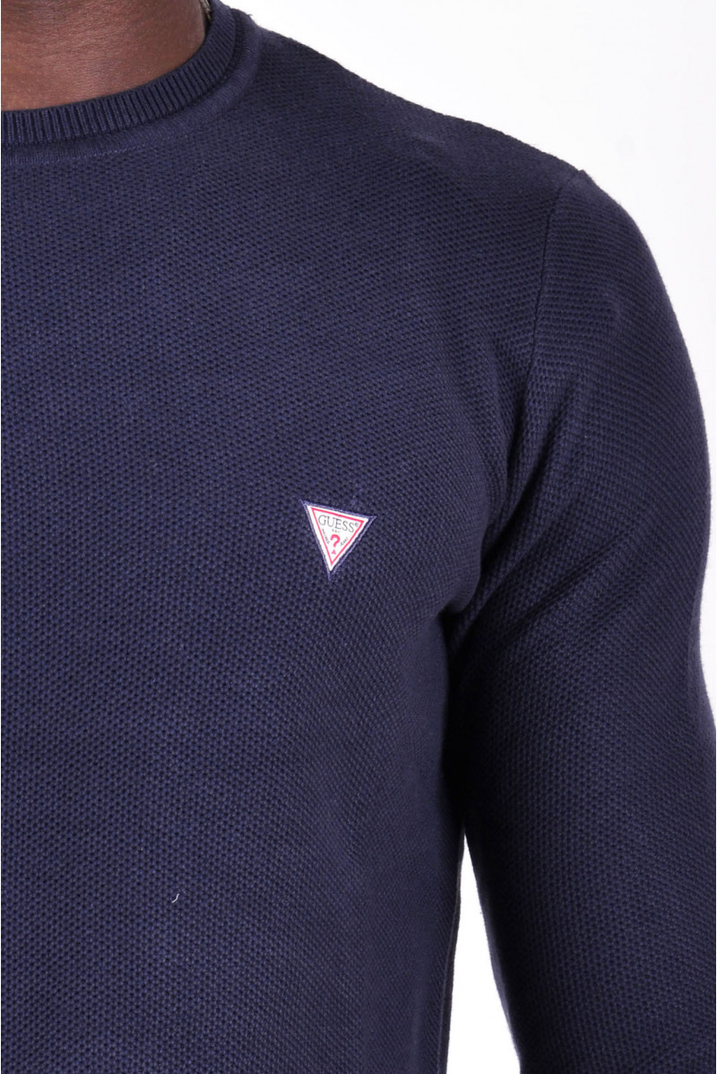 GUESS MAGLIA GIROCOLLO JEANSERIA