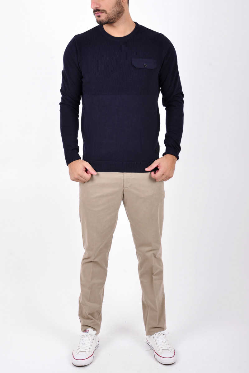 JACK & JONES MAGLIA GIROCOLLO CASUAL