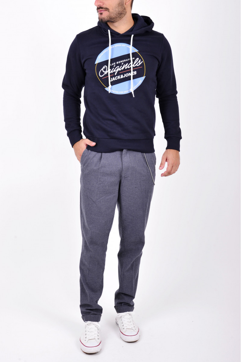 JACK & JONES FELPA CAPPUCCIO CASUAL