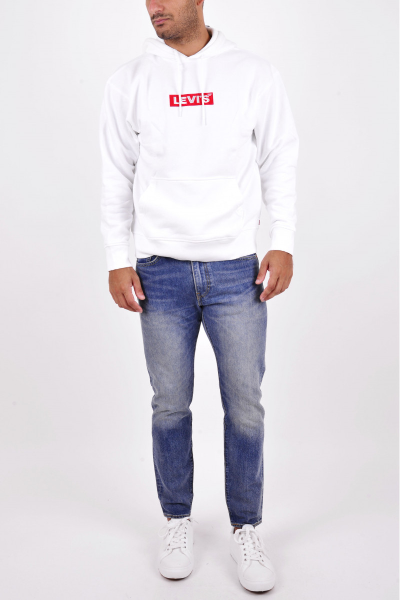 LEVIS FELPA CAPPUCCIO JEANSERIA