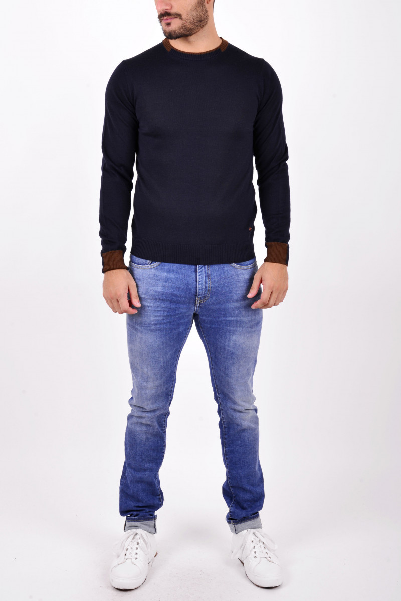 MANUEL RITZ MAGLIA GIROCOLLO CASUAL
