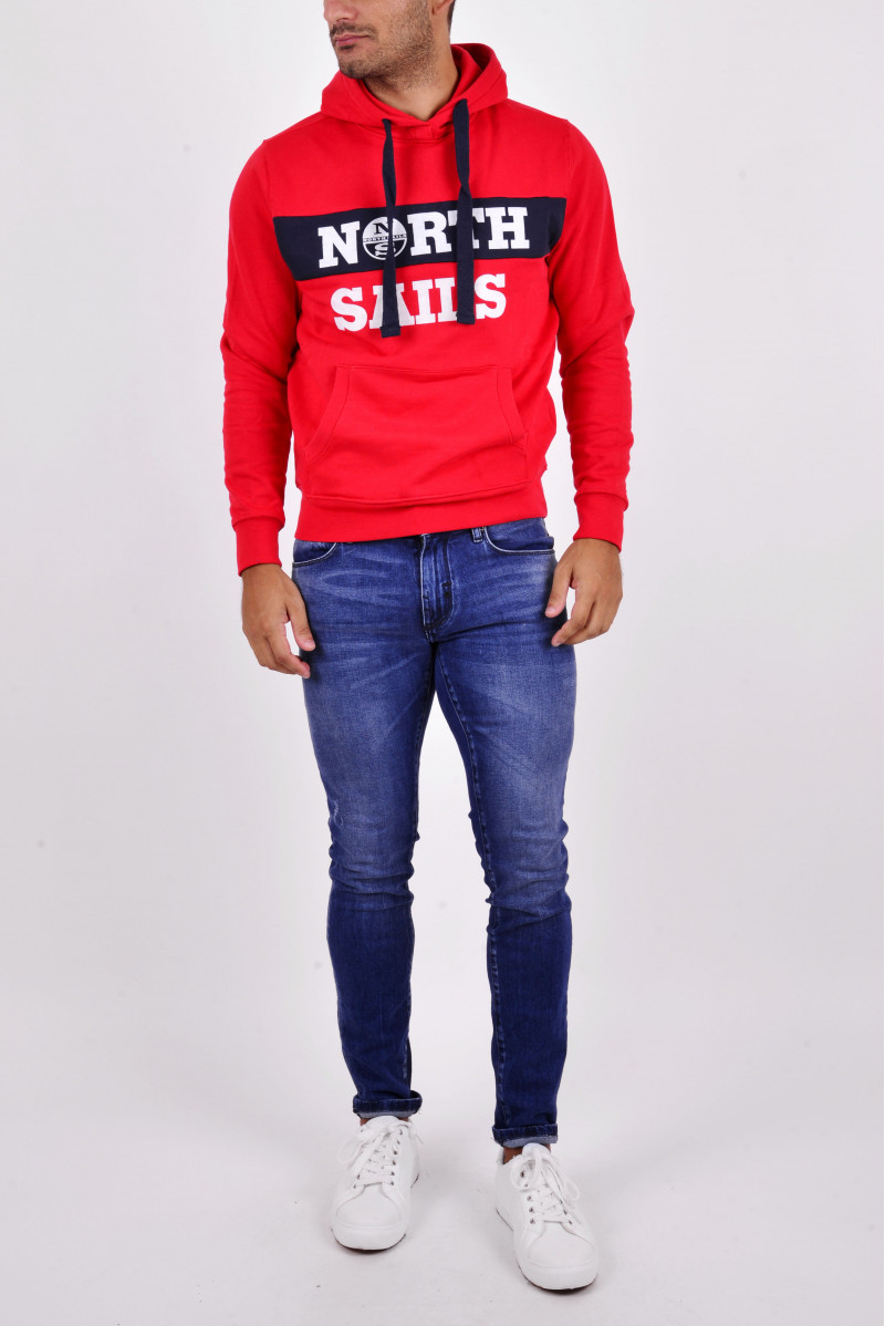 NORTH SAILS FELPA CAPPUCCIO CASUAL