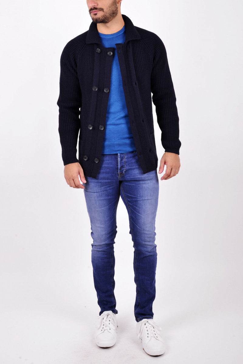 OFFICINA36 CARDIGAN BOTTONI CASUAL