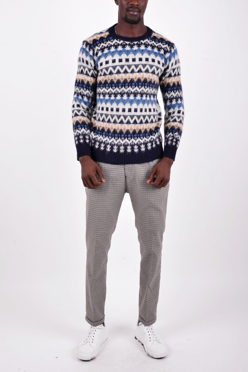 OFFICINA36 MAGLIA GIROCOLLO CASUAL