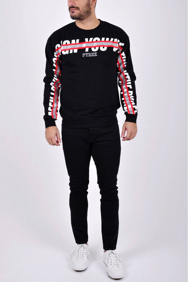 PYREX FELPA GIROCOLLO CASUAL