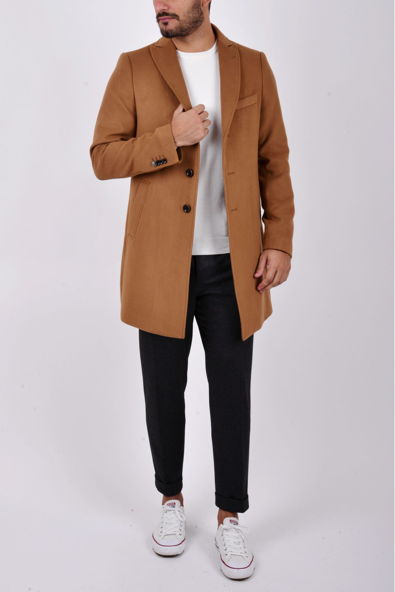 SSEINSE CAPPOTTO BOTTONI CASUAL