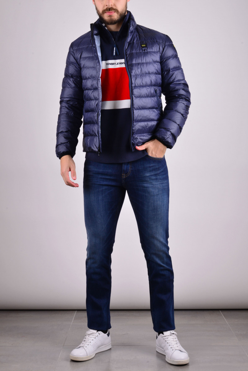 BLAUER GIUBBOTTO PIUMINO CORTO CASUAL