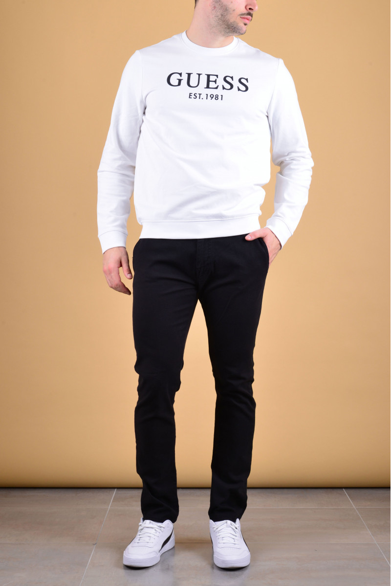 GUESS FELPA GIROCOLLO JEANSERIA