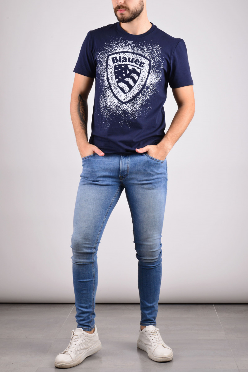 BLAUER T-SHIRT MM CASUAL