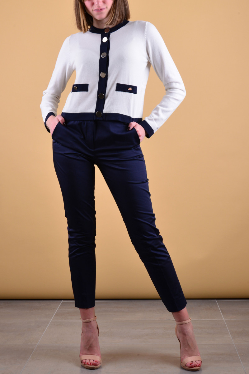 LIU JO CARDIGAN BOTTONI JEANSERIA