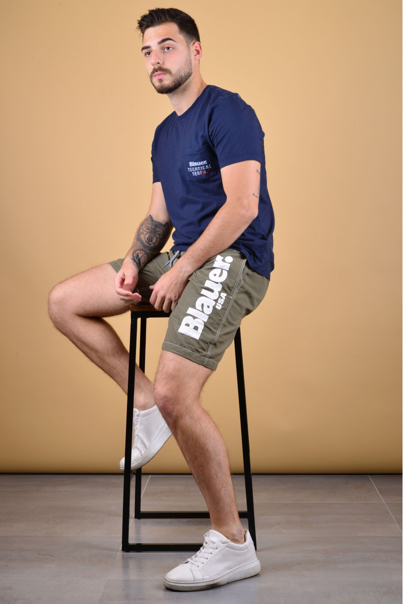 BLAUER T-SHIRT MM CASUAL
