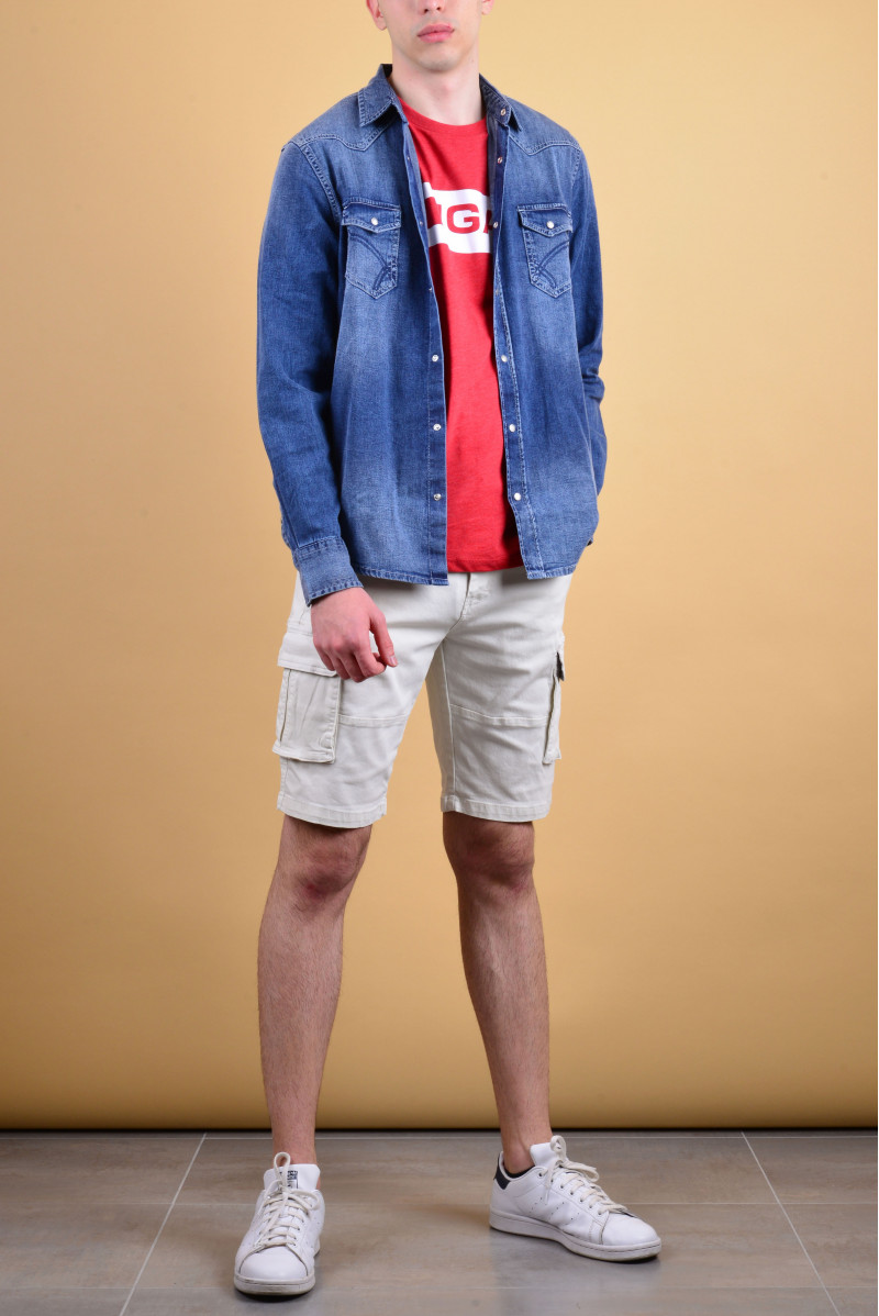 GAS CAMICIA JEANS ML JEANSERIA