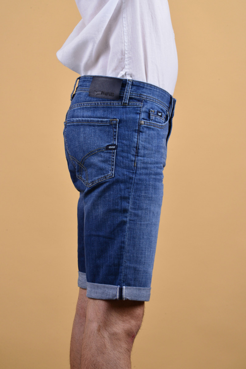 GAS PANT CORTO BERMUDA JEANSERIA