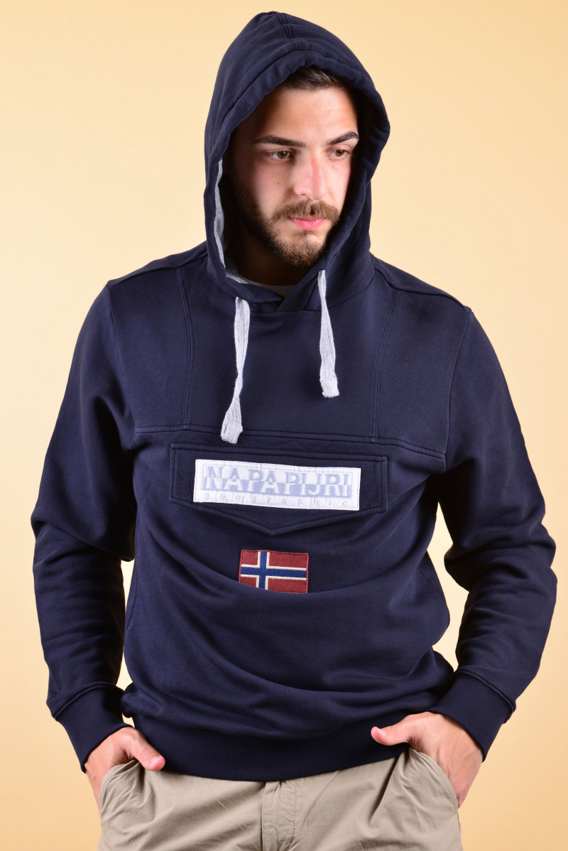 NAPAPIJRI FELPA CAPPUCCIO CASUAL