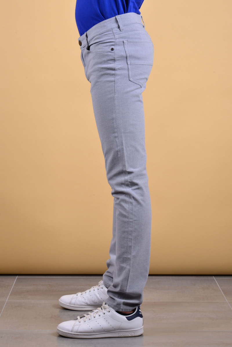 TRUSSARDI PANTALONE 5 TASCHE JEANSERIA