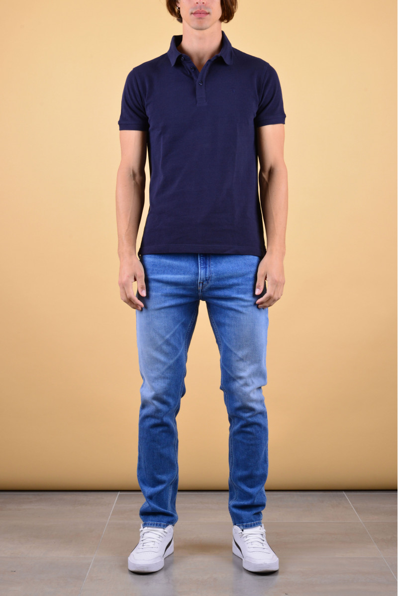 TRUSSARDI POLO MM JEANSERIA