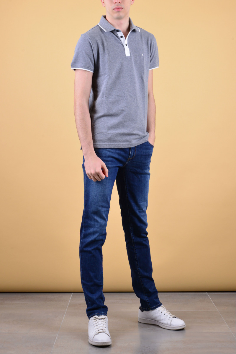 TRUSSARDI POLO MM JEANSERIA