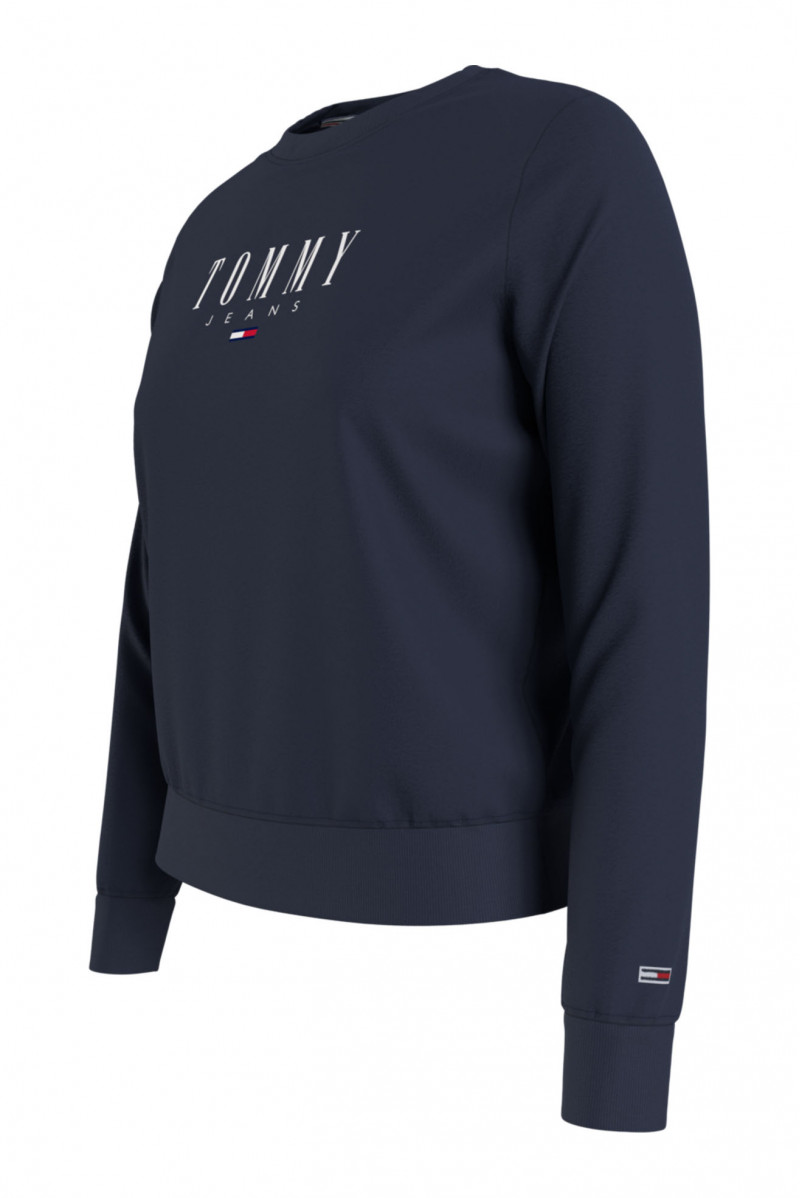 TOMMY HILFIGER FELPA GIROCOLLO JEANSERIA