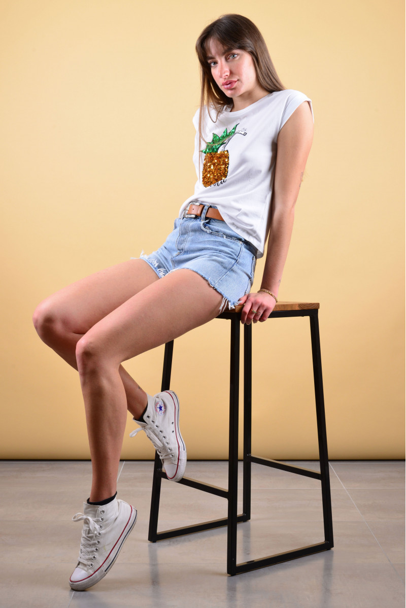 LIU JO T-SHIRT MM JEANSERIA