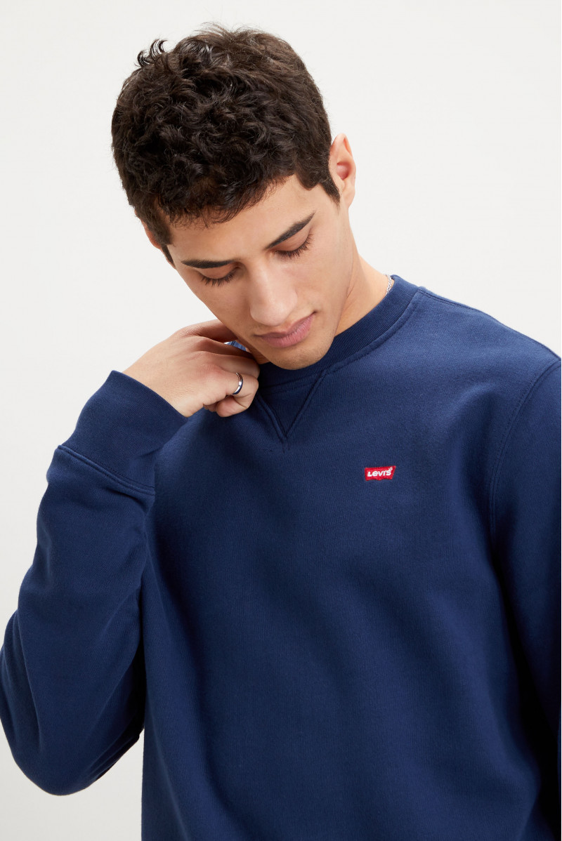 LEVIS FELPA GIROCOLLO JEANSERIA